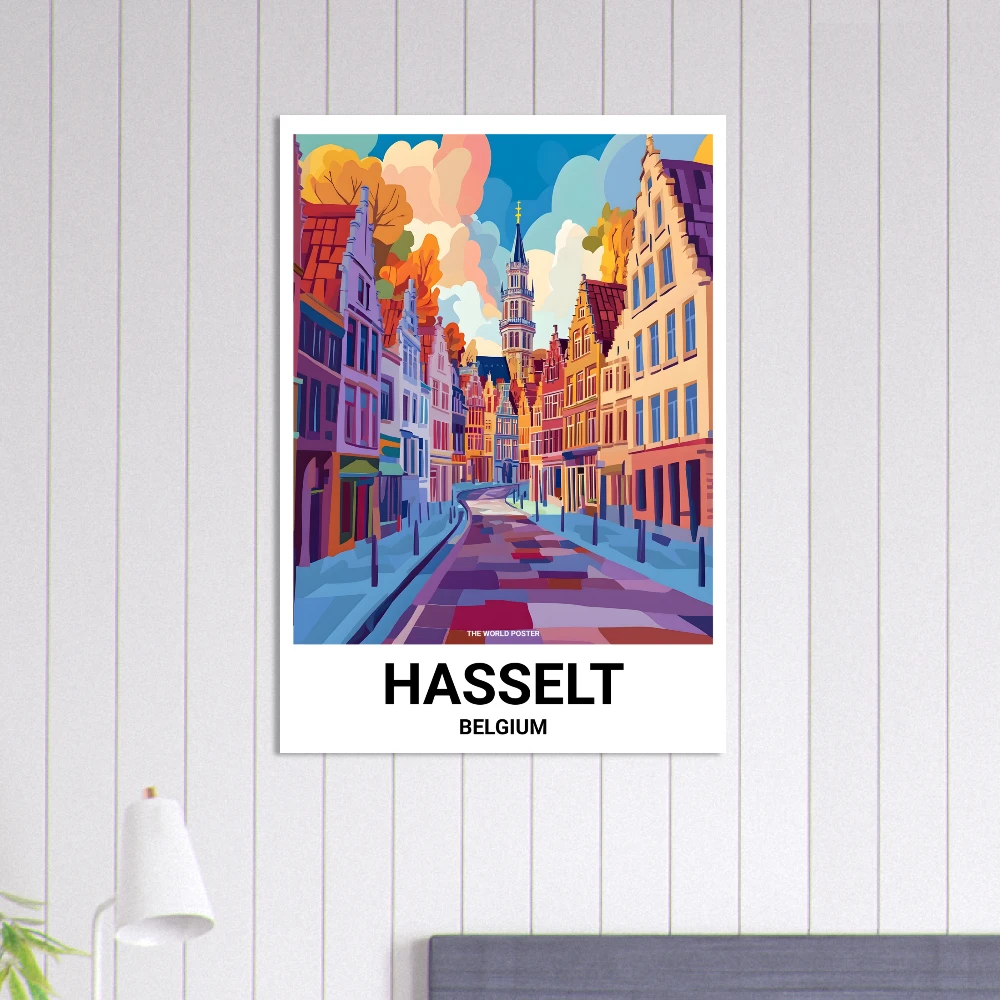 Affiche HASSELT - Image 3 of 6