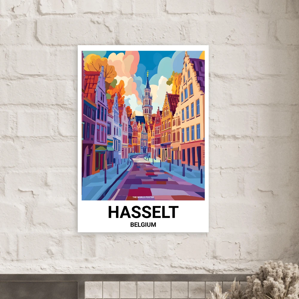 Affiche HASSELT - Image 6 of 6
