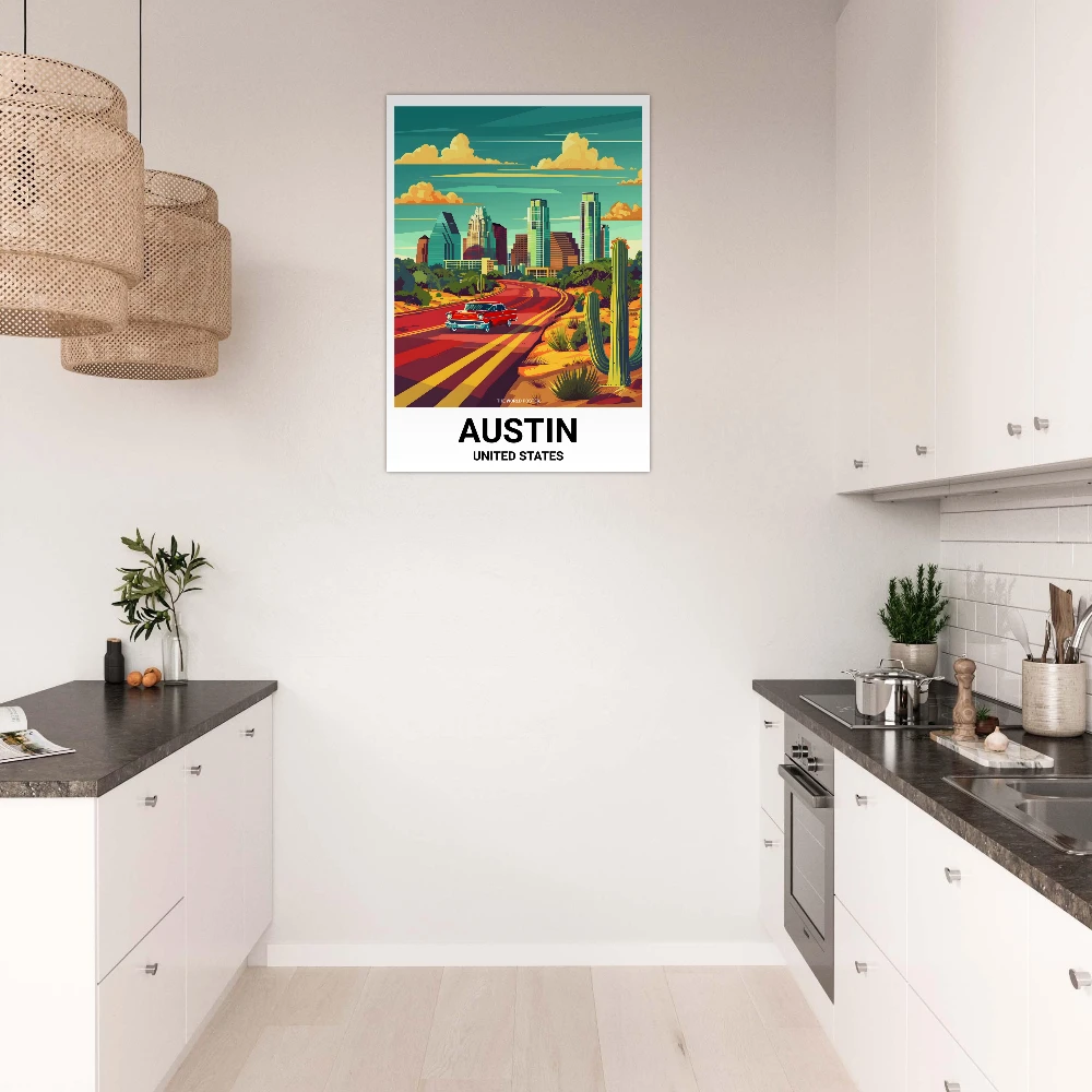 Affiche AUSTIN - Image 2 of 6