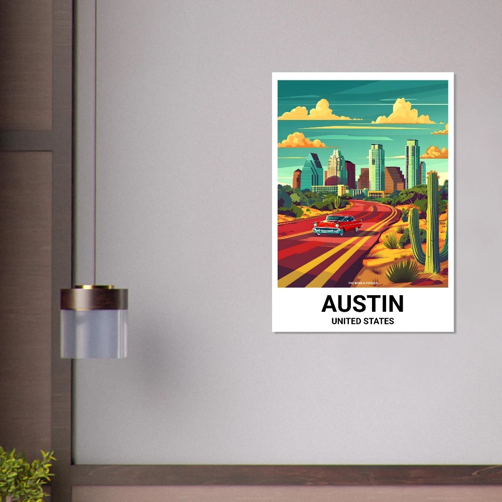 Affiche AUSTIN - Image 3 of 6