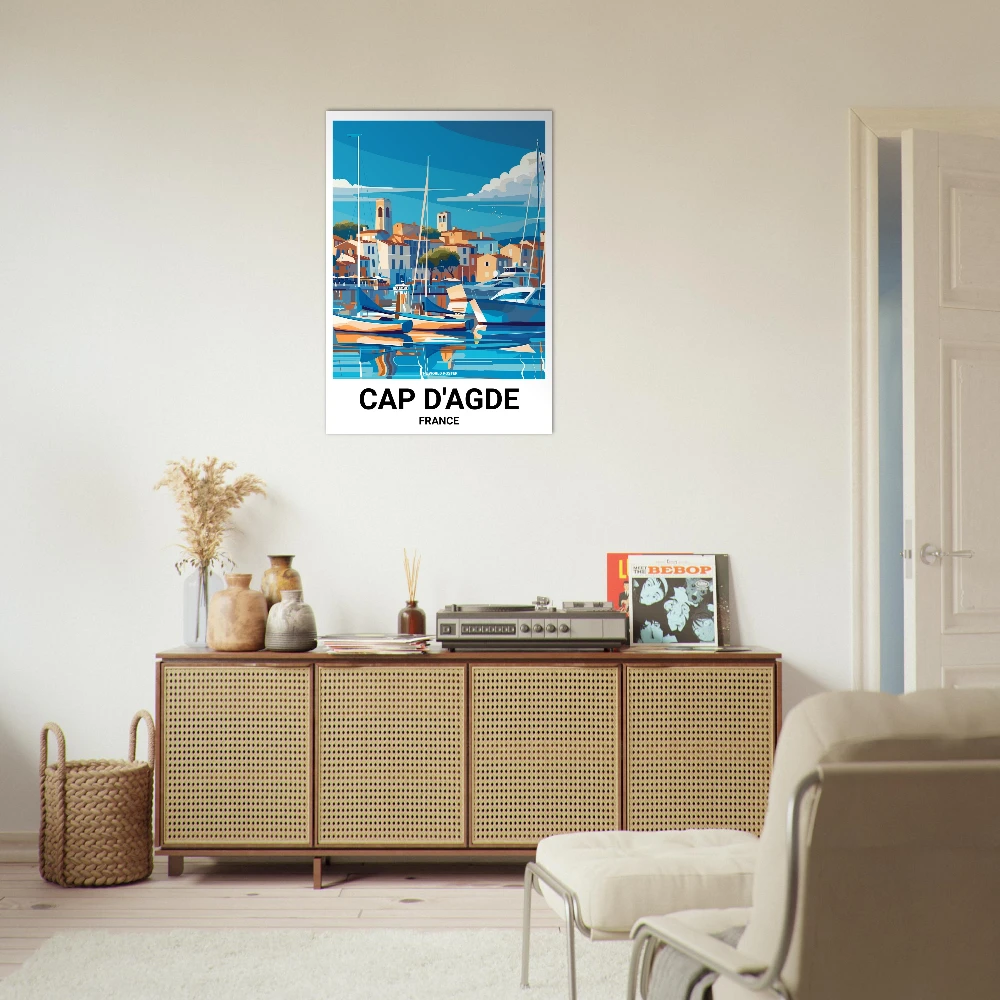 Affiche CAP D'AGDE - Image 3 of 6
