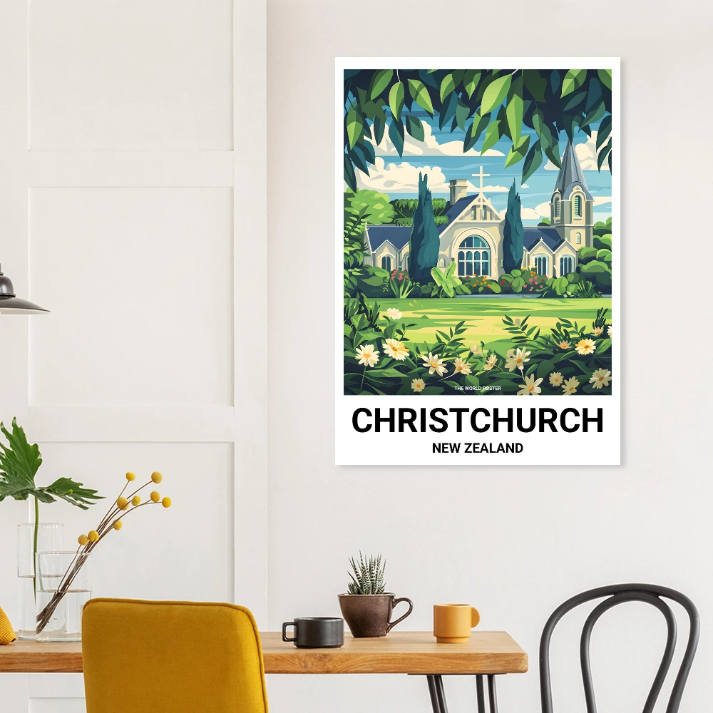 Affiche CHRISTCHURCH - Image 6 of 6