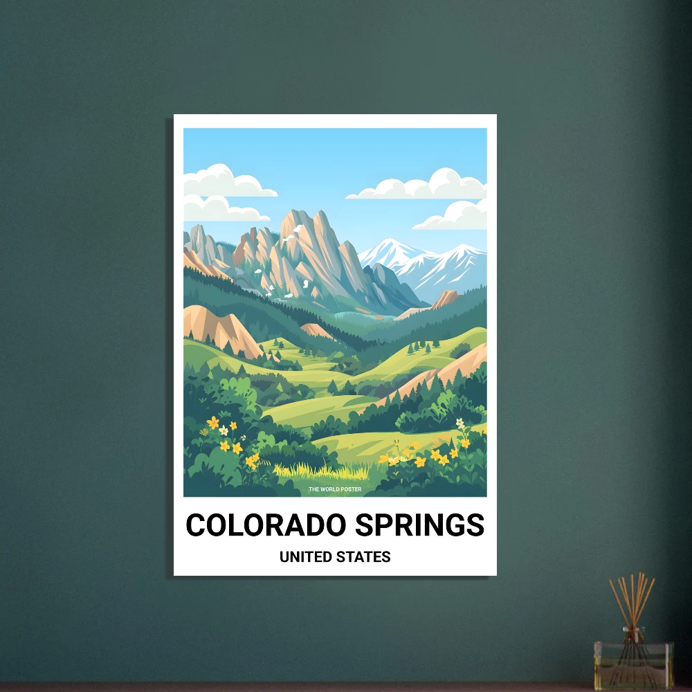 Affiche COLORADO SPRINGS - Image 3 of 6