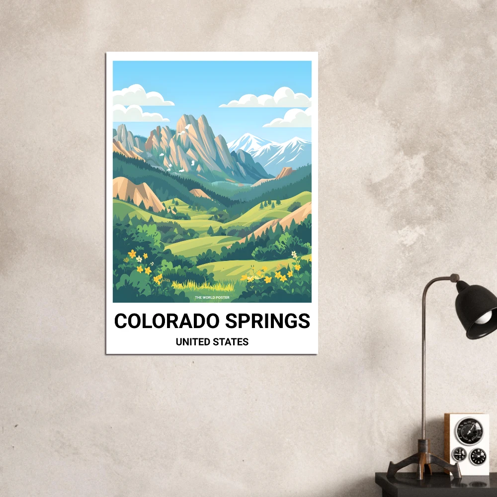 Affiche COLORADO SPRINGS - Image 6 of 6