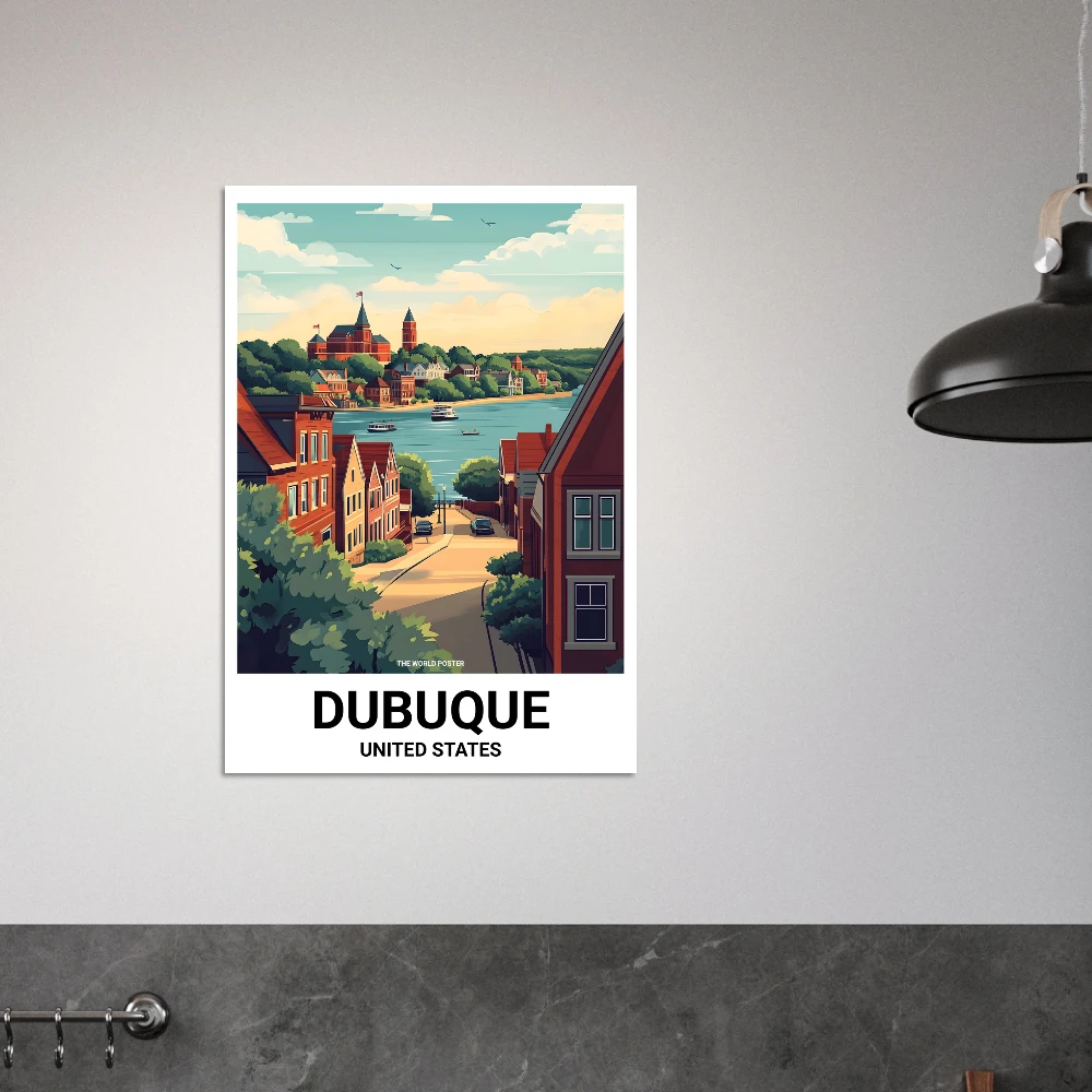 Affiche DUBUQUE - Image 6 of 6