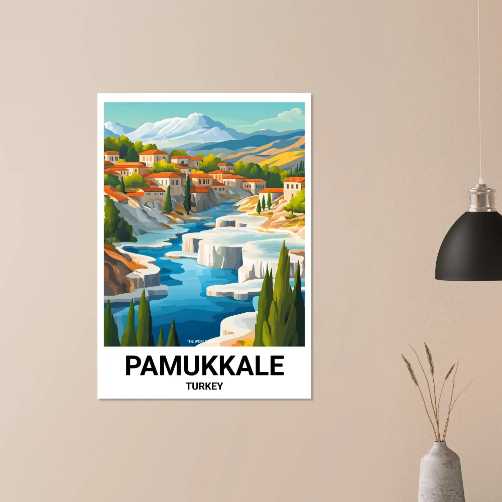 Affiche PAMUKKALE - Image 4 of 6