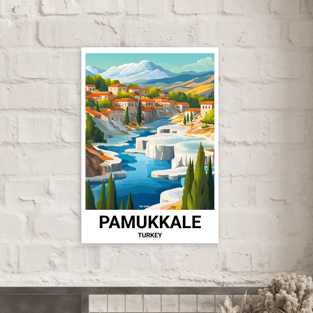 Affiche PAMUKKALE - Image 6 of 6