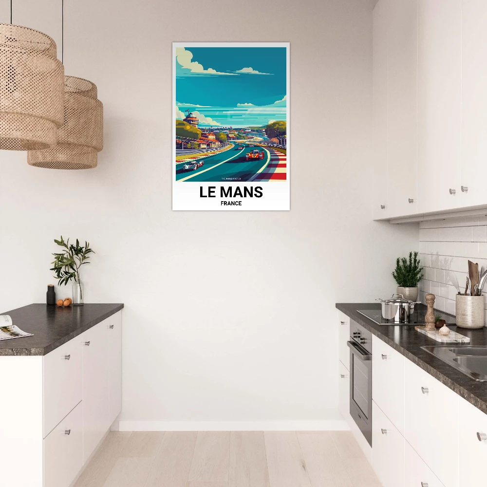 Affiche LE MANS - Image 2 of 6