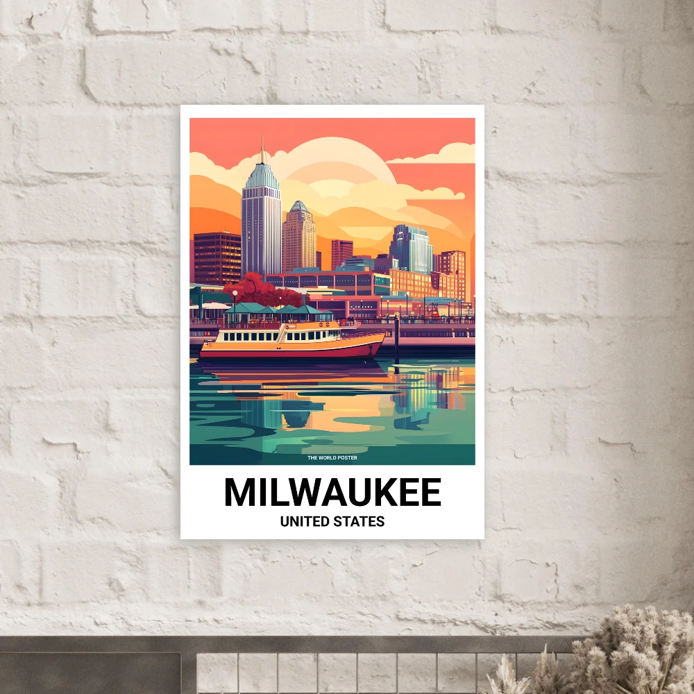 Affiche MILWAUKEE - Image 3 of 6
