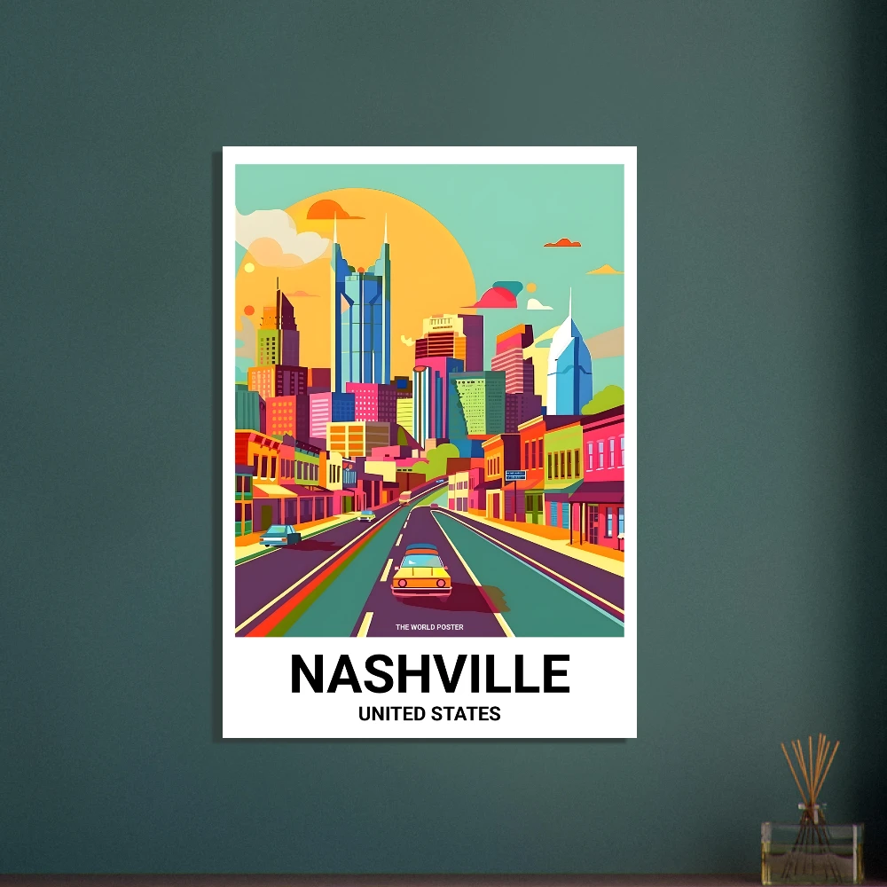 Affiche NASHVILLE - Image 3 of 6