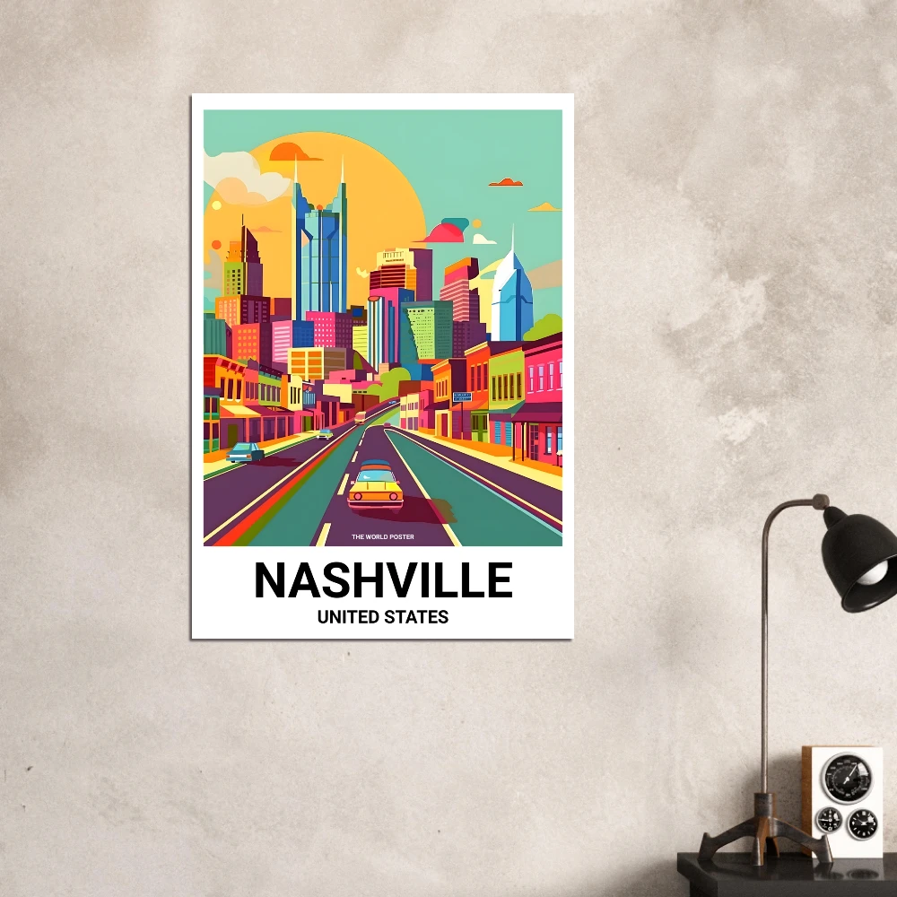 Affiche NASHVILLE - Image 5 of 6