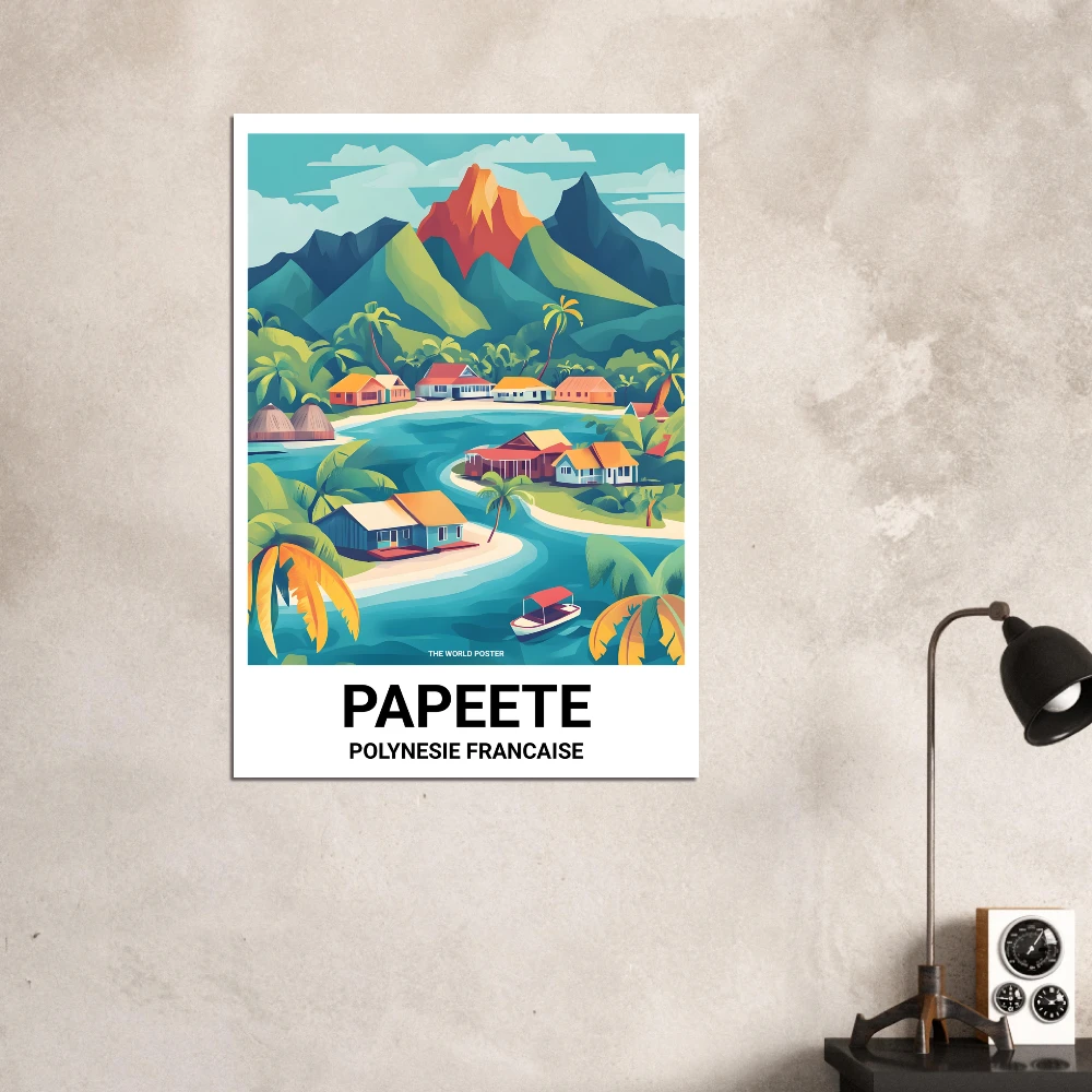 Affiche PAPEETE - Image 6 of 6