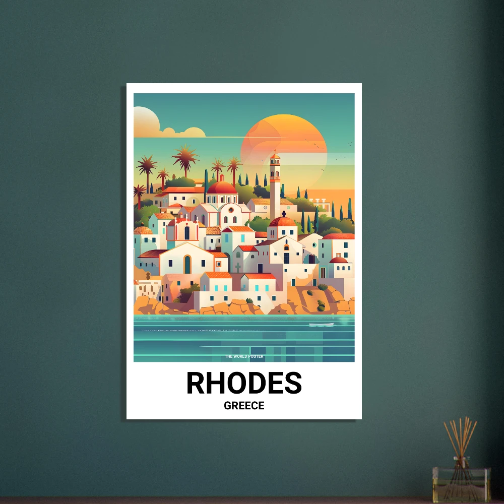 Affiche RHODES - Image 5 of 6