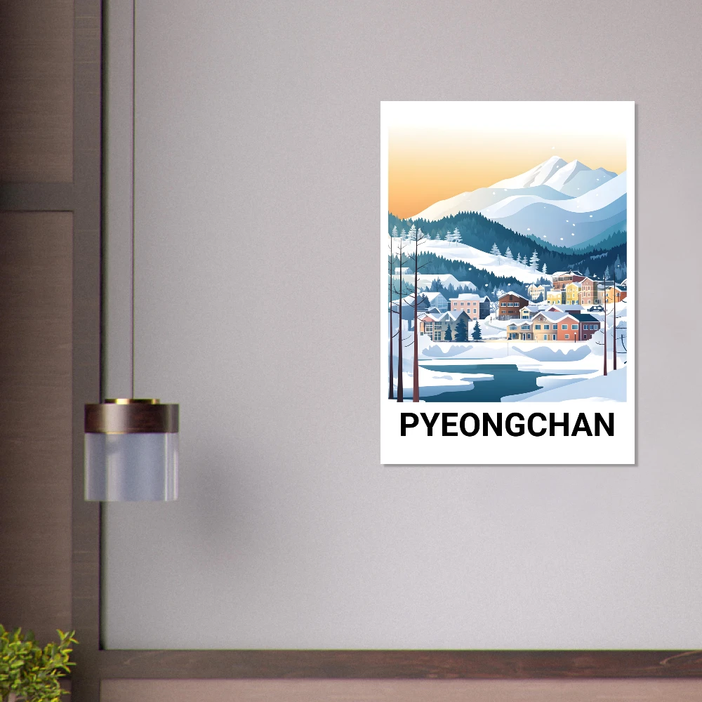 Affiche PYEONGCHANG - Image 6 of 6