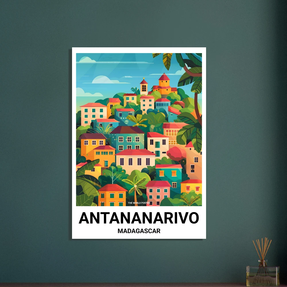 Affiche ANTANANARIVO - Image 3 of 6