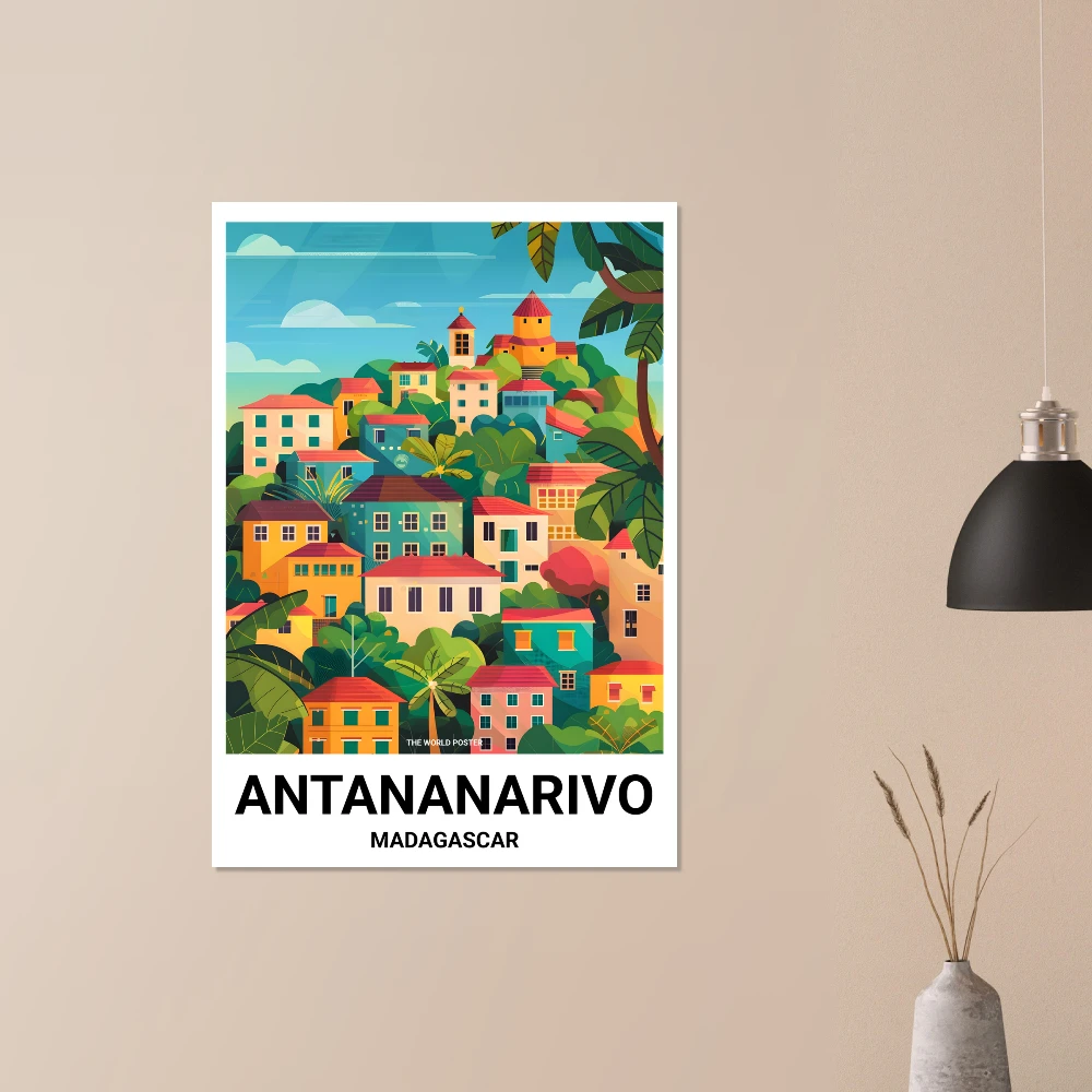 Affiche ANTANANARIVO - Image 4 of 6