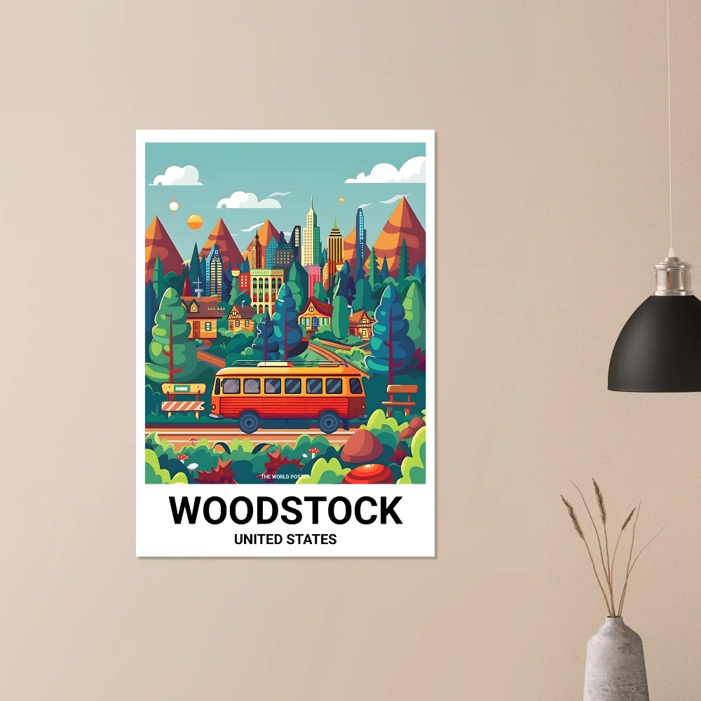 Poster WOODSTOCK - Image 2 of 6