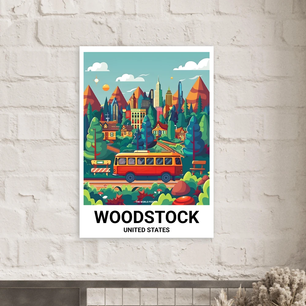 Poster WOODSTOCK - Image 3 of 6