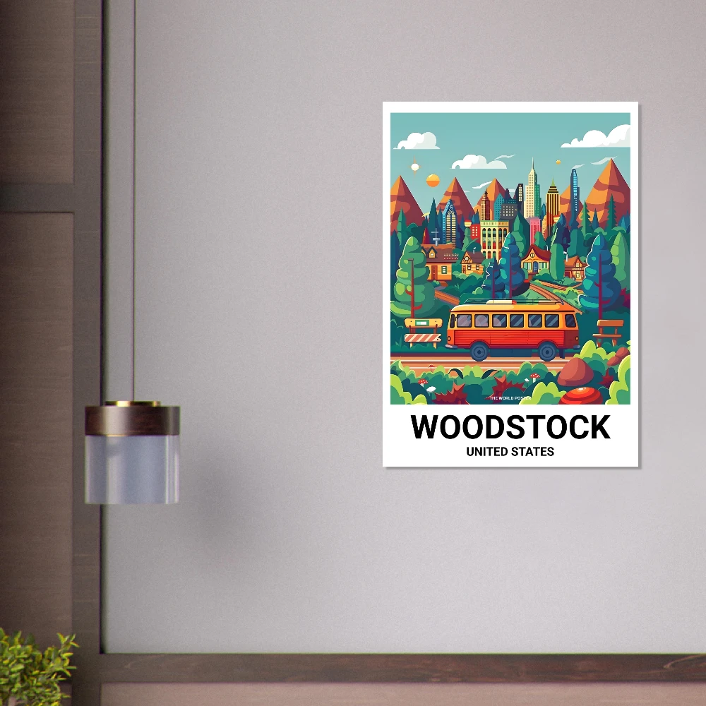 Poster WOODSTOCK - Image 6 of 6