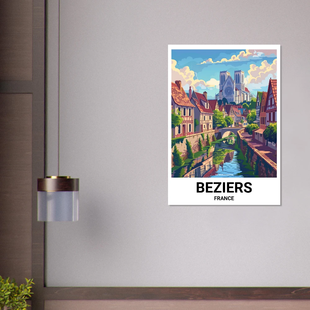Affiche BÉZIERS - Image 2 of 6