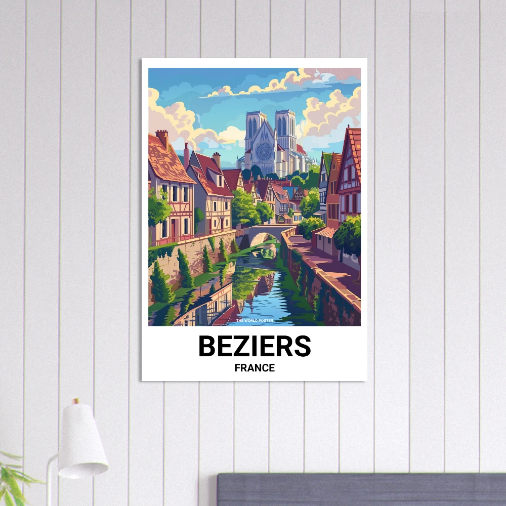 Affiche BÉZIERS - Image 6 of 6