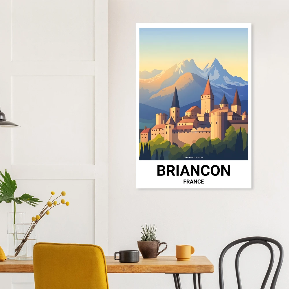 Affiche BRIANÇON - Image 4 of 6