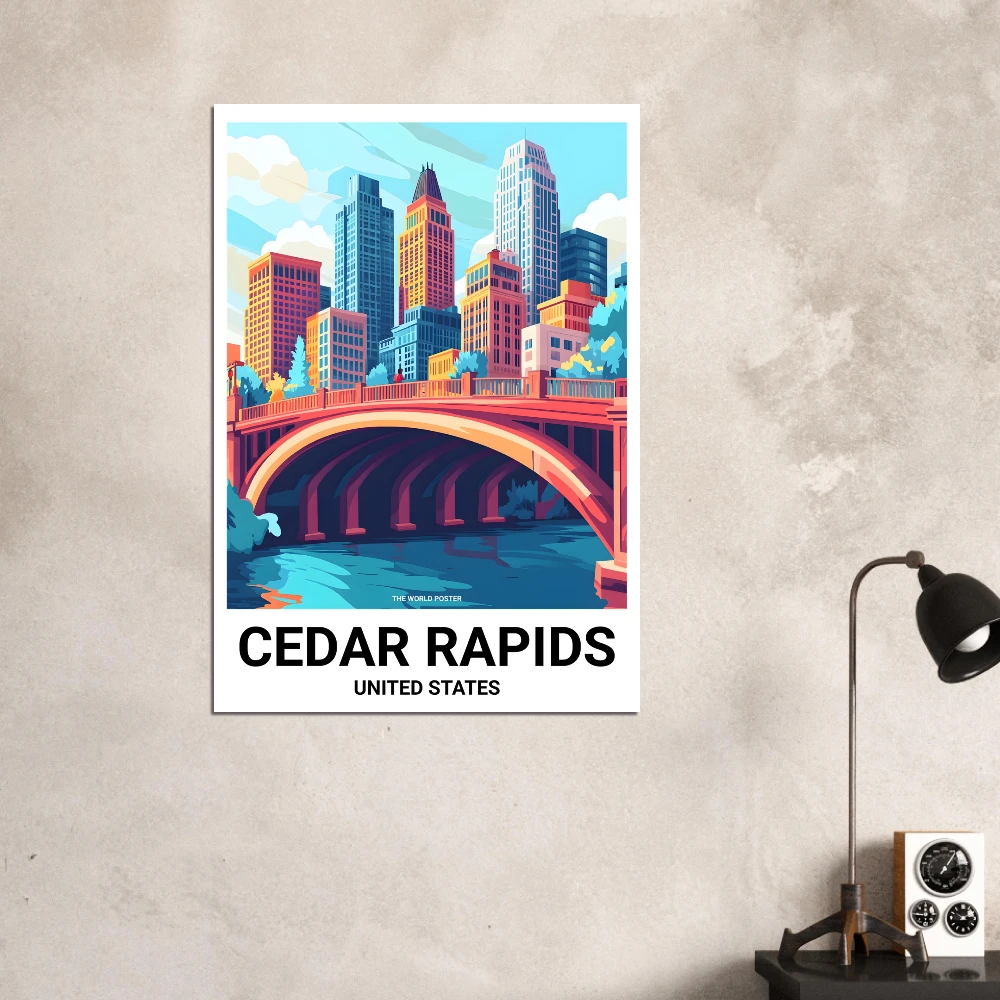 Affiche CEDAR RAPIDS - Image 2 of 6