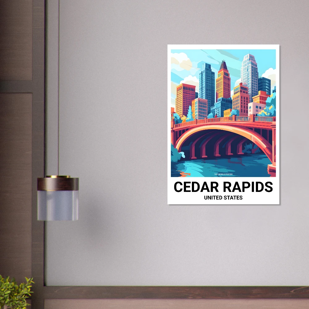 Affiche CEDAR RAPIDS - Image 3 of 6