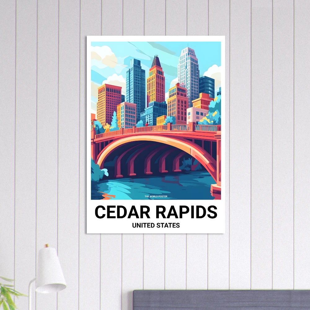 Affiche CEDAR RAPIDS - Image 4 of 6