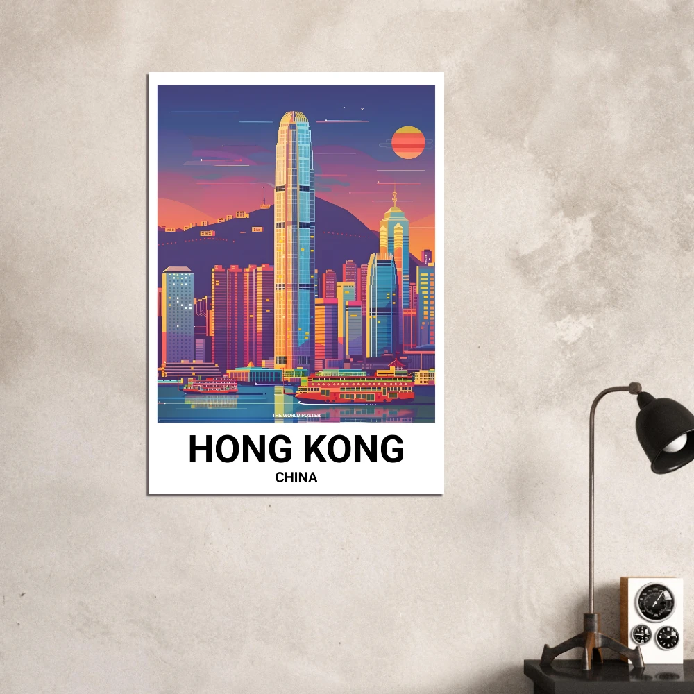 Poster HONG KONG - Image 2 of 6