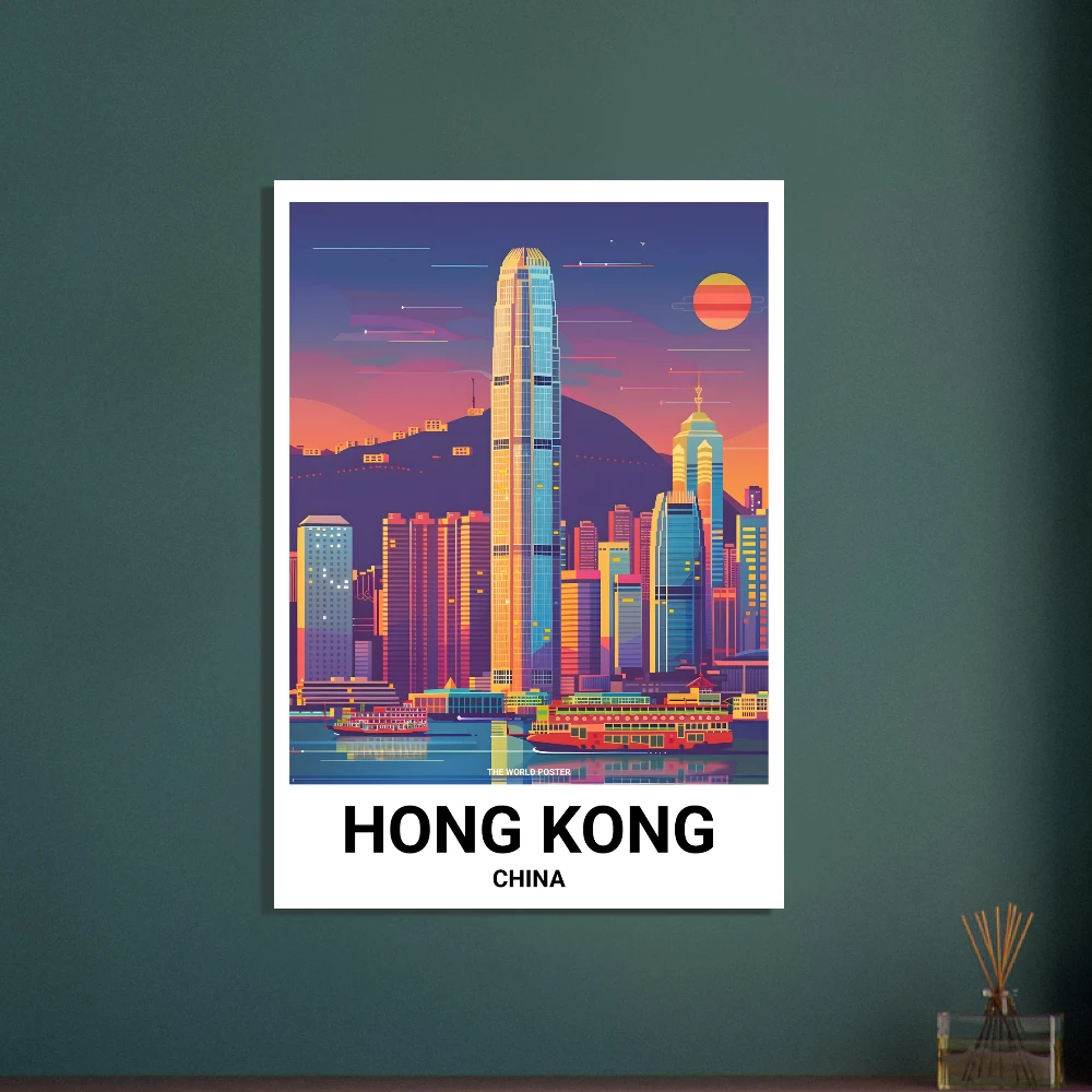 Poster HONG KONG - Image 4 of 6