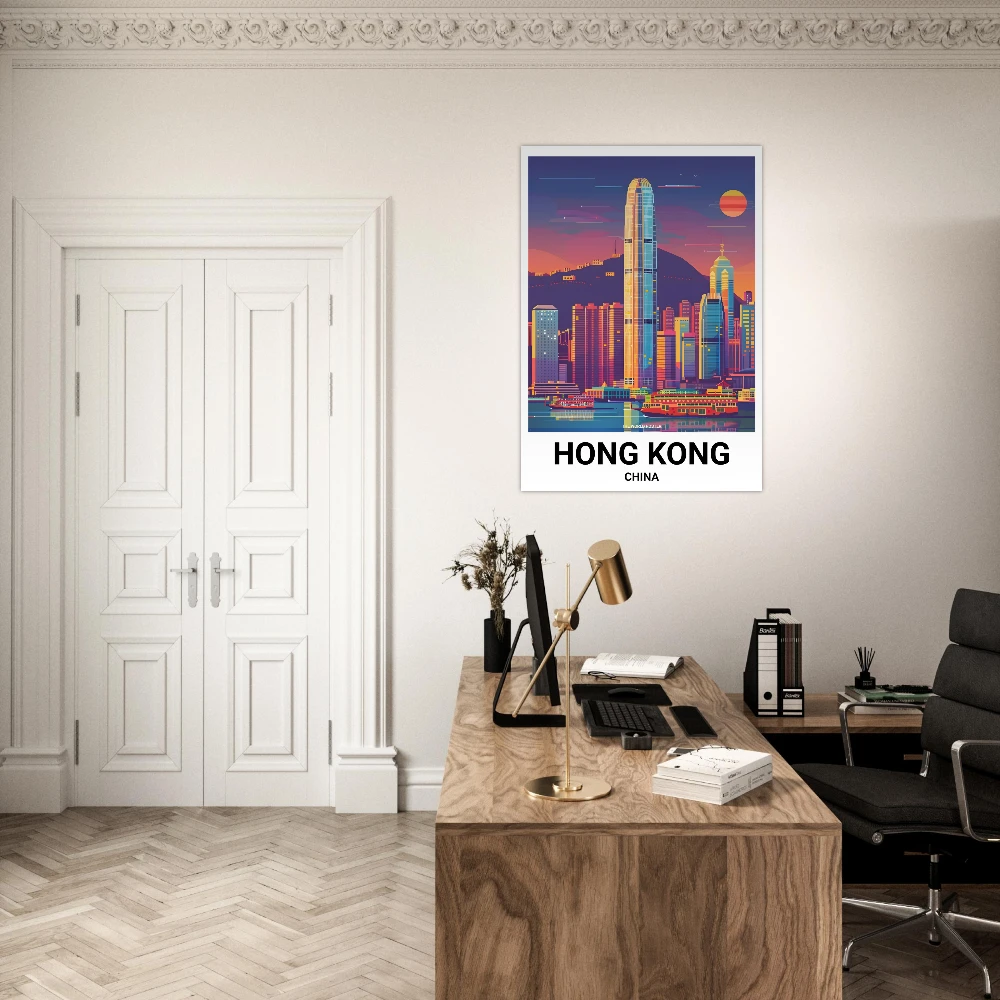 Poster HONG KONG - Image 6 of 6