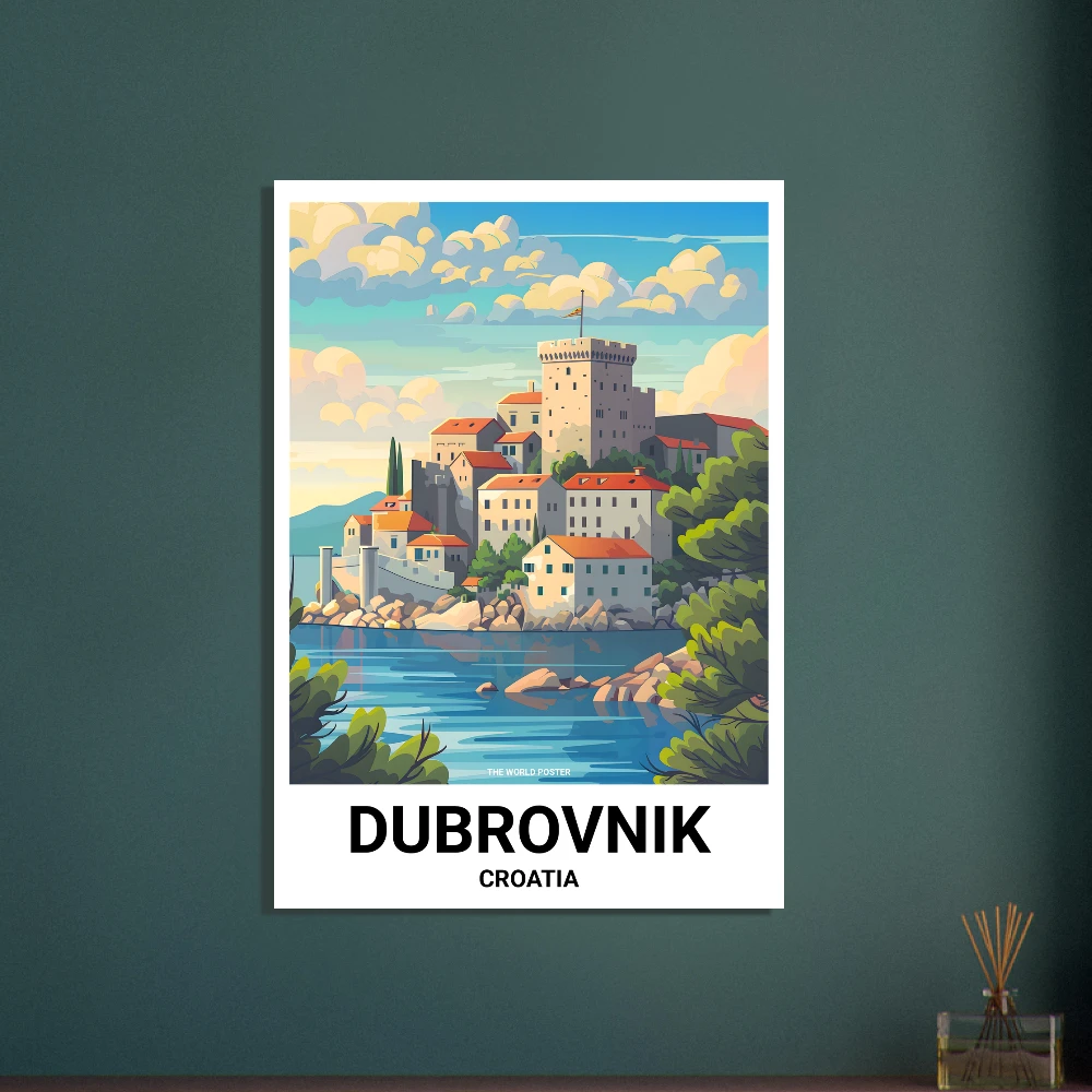 Affiche DUBROVNIK - Image 2 of 6