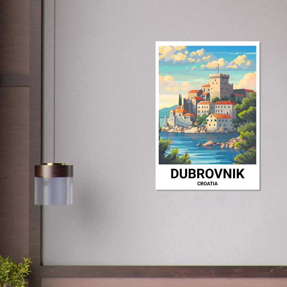 Affiche DUBROVNIK - Image 6 of 6