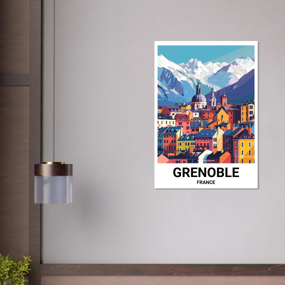 Affiche GRENOBLE - Image 3 of 6