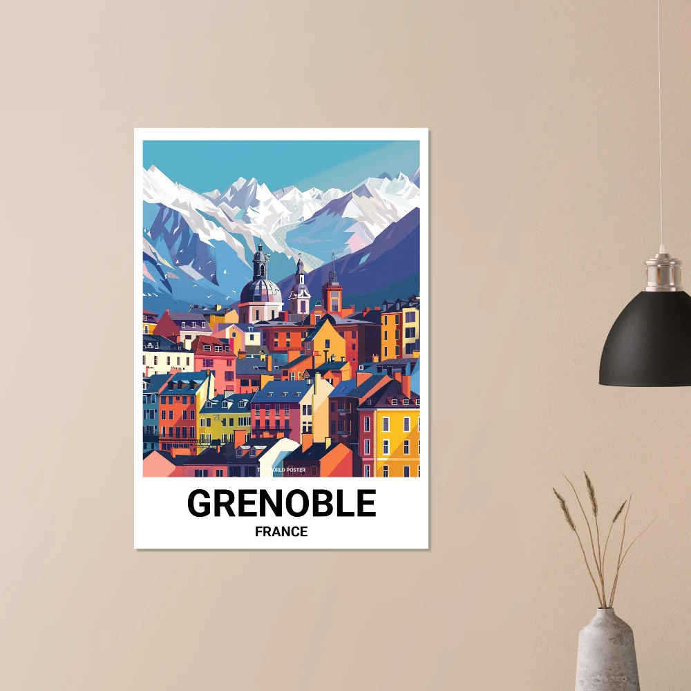 Affiche GRENOBLE - Image 4 of 6