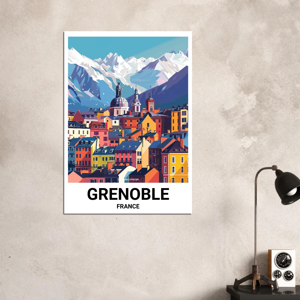 Affiche GRENOBLE - Image 5 of 6