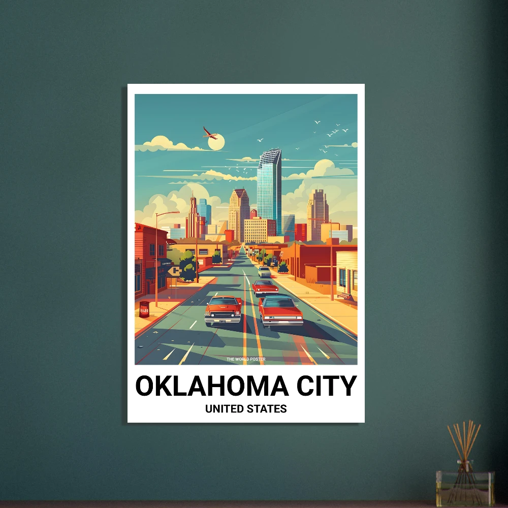 Affiche OKLAHOMA CITY - Image 3 of 6