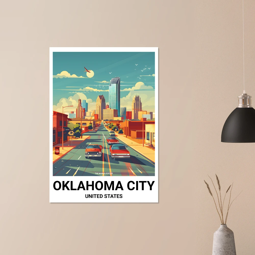 Affiche OKLAHOMA CITY - Image 4 of 6