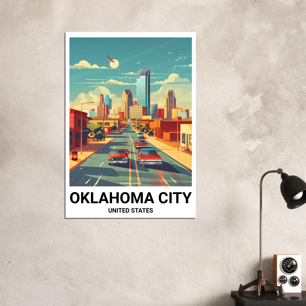 Affiche OKLAHOMA CITY - Image 6 of 6