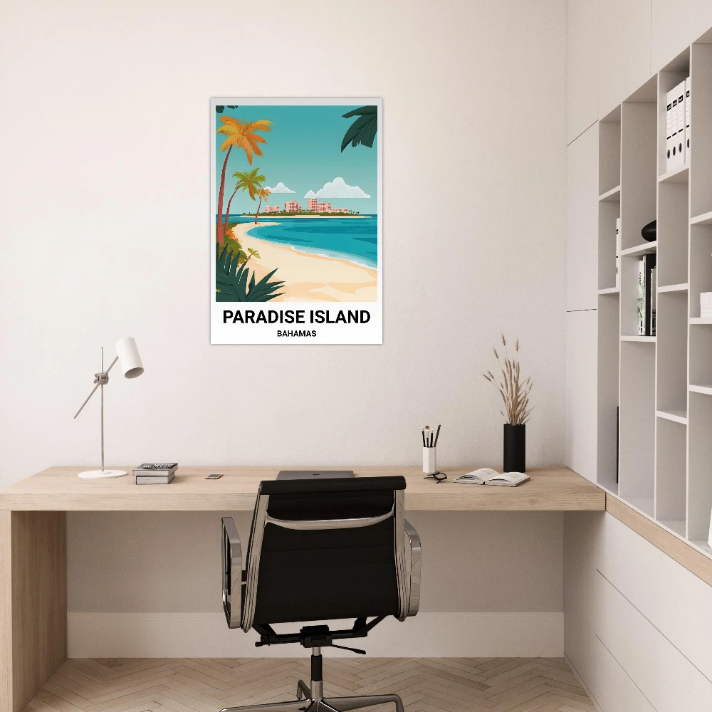Affiche PARADISE ISLAND - Image 2 of 6