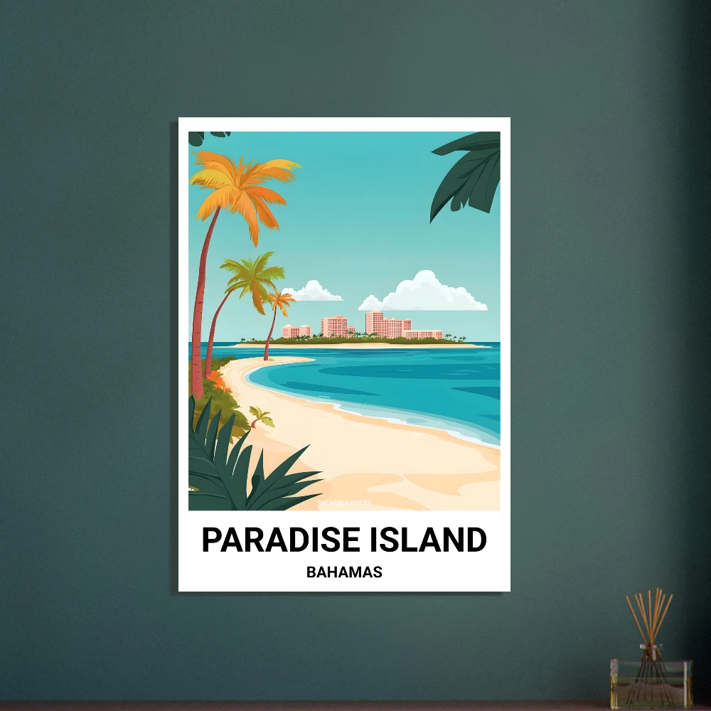 Affiche PARADISE ISLAND - Image 3 of 6
