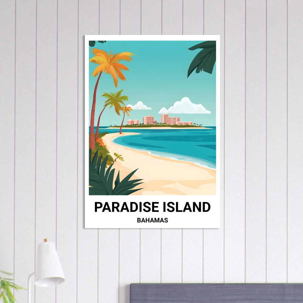 Affiche PARADISE ISLAND - Image 6 of 6