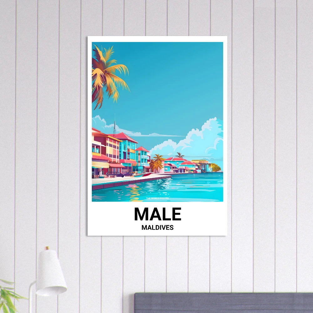 Affiche MALÉ - Image 2 of 6