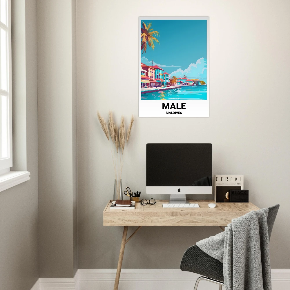 Affiche MALÉ - Image 5 of 6