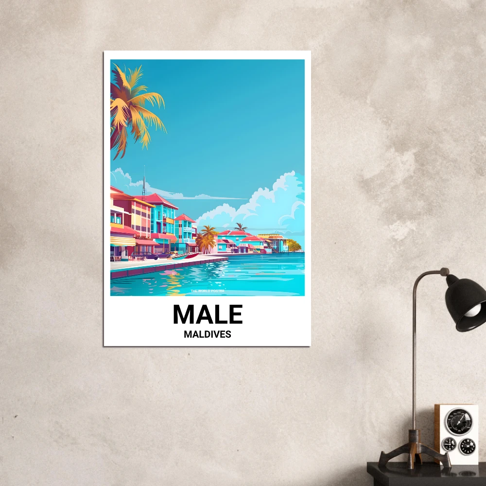 Affiche MALÉ - Image 6 of 6