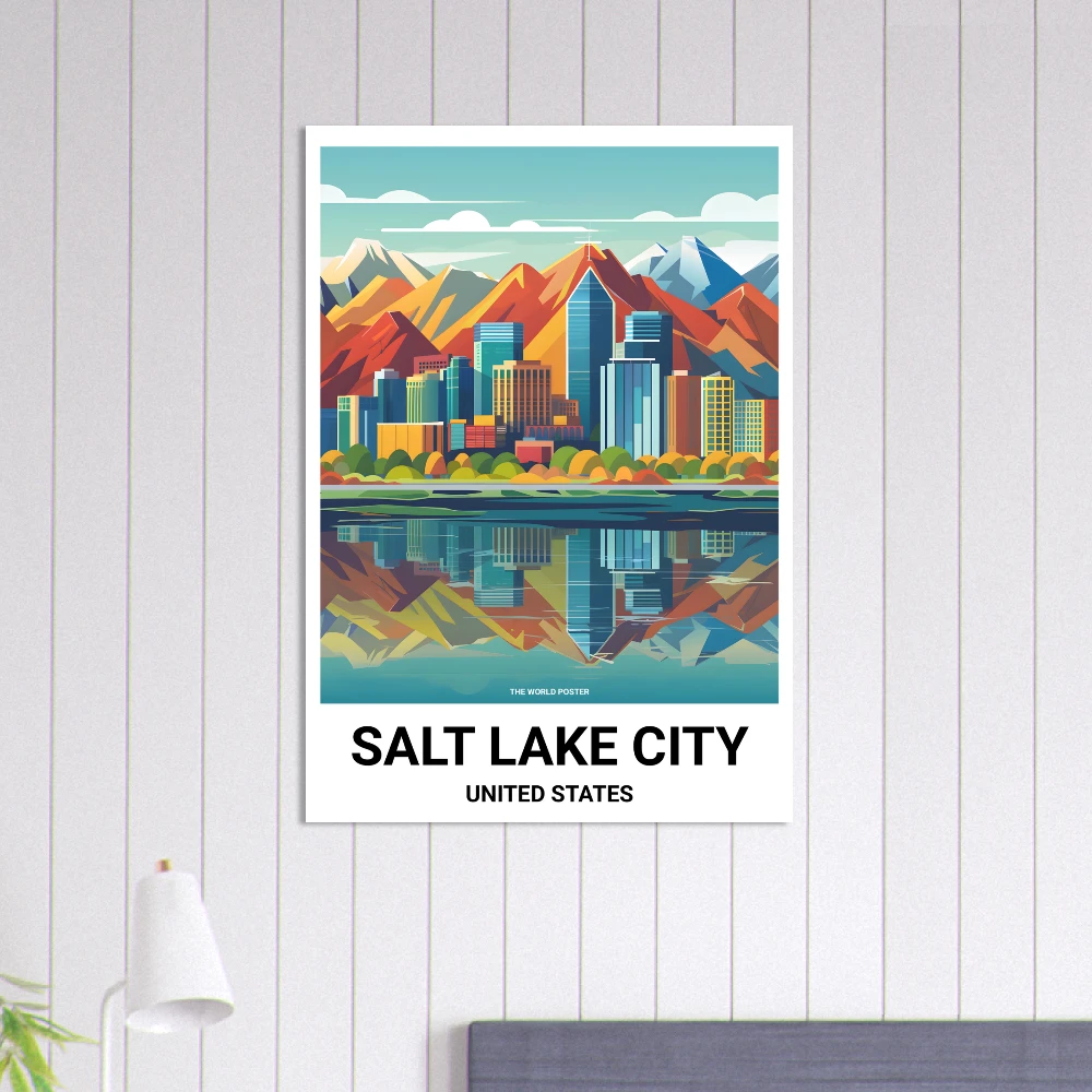 Affiche SALT LAKE CITY - Image 4 of 6