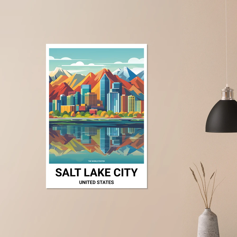 Affiche SALT LAKE CITY - Image 6 of 6