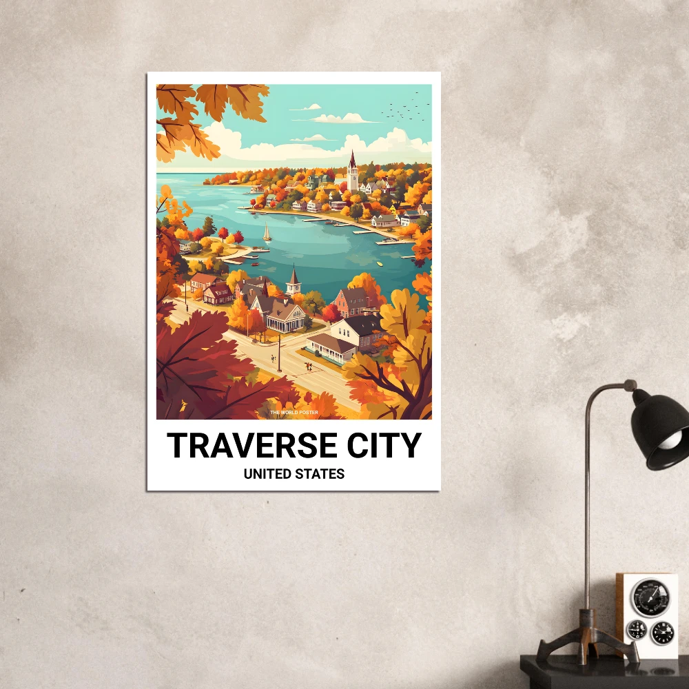 Affiche TRAVERSE CITY - Image 2 of 6