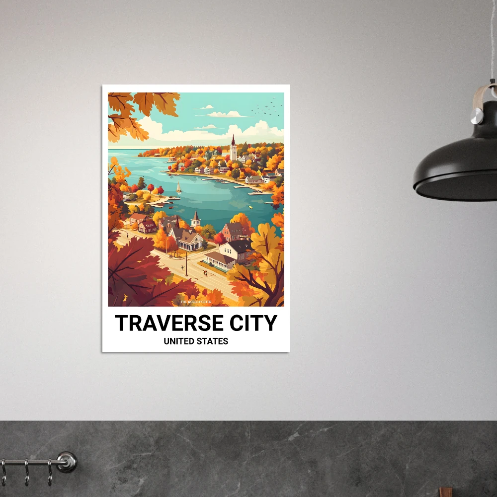 Affiche TRAVERSE CITY - Image 3 of 6